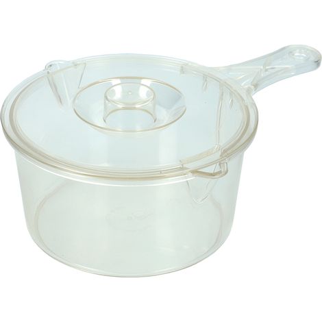 Kitchen Craft KCPCMPAN - Pentola per microonde con coperchio (900 ml, resistente alle macchie)