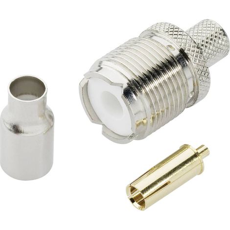 BKL Electronic 0406076 0406076 Connecteur UHF femelle, droit 50 Ω 1 pc(s) D19659 (1/2)