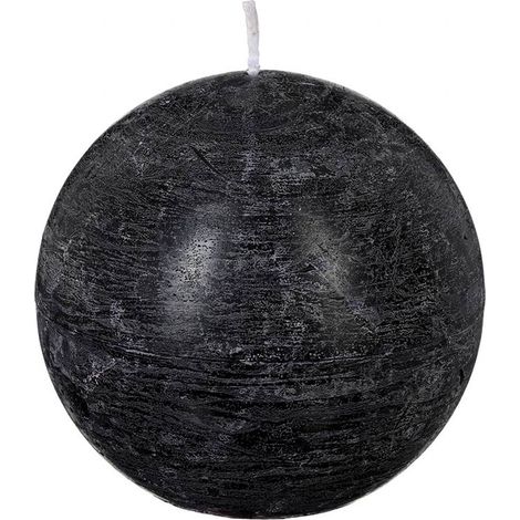 Vela bola rústica - negra - 445 g - Atmosphera créateur d'intérieur