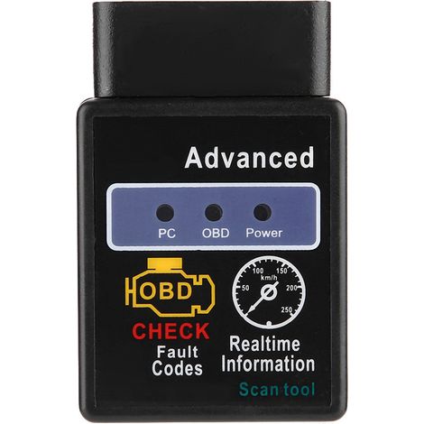 OBDII BT2.1 Fehlercodeleser für die Fahrzeugdiagnose, Bluetooth-Scanner, Fahrzeugfehlercodeleser (1/5)