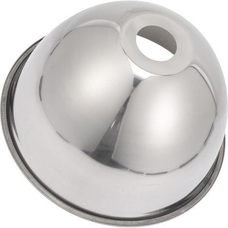 Abat-jour Argenté en Acier Inoxydable Industriel ou Décoratif Léger, Réflecteur de Lumière pour Atelier ou Espace Extérieur pour Atelier Espace Extérieur (1/5)