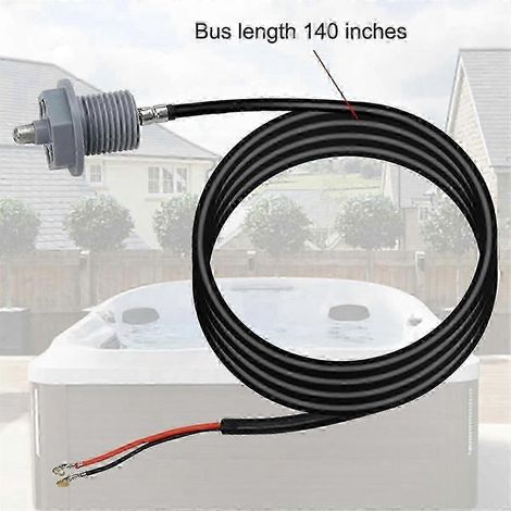 Capteur de température pour spas extérieurs et piscines - Compatible avec le modèle 6600-167, sonde thermique étanche, pièce de rechange fiable pour chauffe-eau et systèmes de filtration. (1/5)
