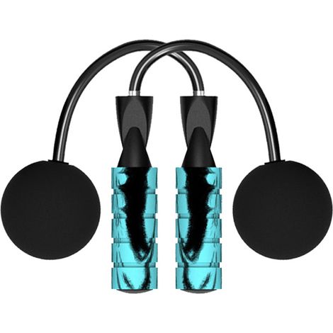 Corde à sauter sans fil lestée pour le fitness cardio en intérieur et en extérieur, entraînement Beachbody (1/5)