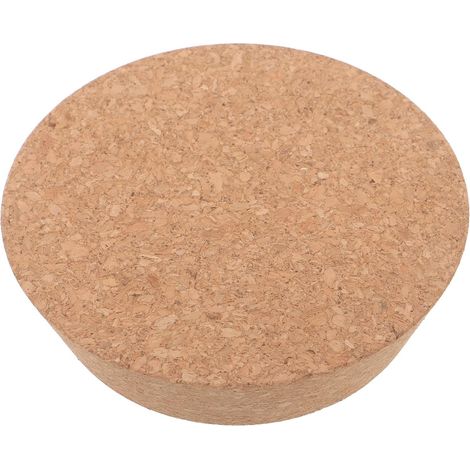 Bouchon liège, 12 cm, bois, réutilisable - fermeture étanche (1/5)