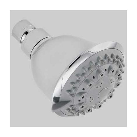 SOFFIONE DOCCIA AUGUSTO IN ABS 5 GETTI - Cromato