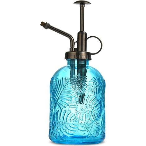 Verre Plantes Vaporisateur D'arrosage, 360ML Rétro avec Pompe Supérieure Arrosoir, Pulvérisateur Brumisateur pour Jardinage Plantes (1/5)