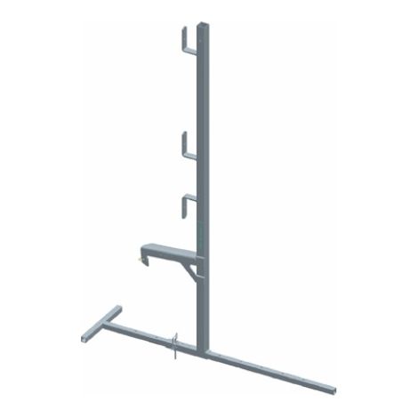 Dimos – Garde-corps bas de toit h 1,1m pour forte pente – Fixation rapide – Protection collective périphérique – Encombrement faible – 1100 mm