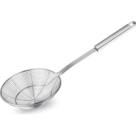 Spider Strainer - 304 Stainless Steel - 14 cm - For Deep Frying Pasta Noodles - 1 Piece (1/4)