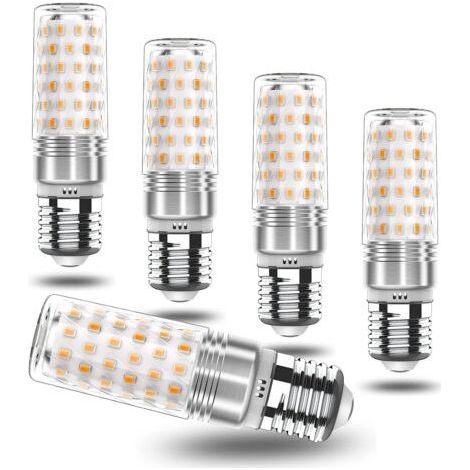 Ampoule LED E27 Blanc Froid 6000K 1600LM, Ampoule LED d'intérieur 16W E27 équivalente à un halogène de 150W, AC 220-240V, non dimmable, Grande lampe épis de maïs LED E27 à montage à vis, Paquet de 4 (1/4)