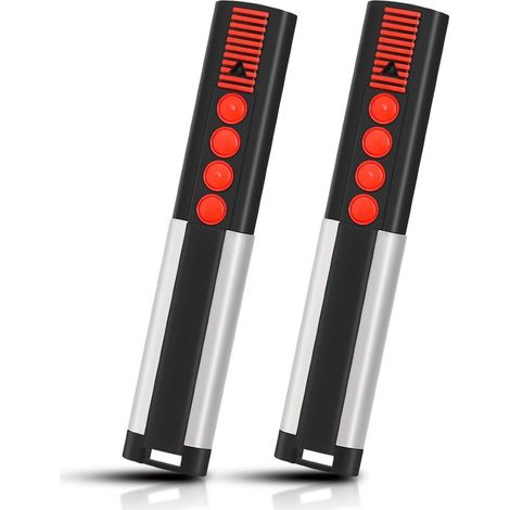 Telecomando per cancello/porta da garage a 868 MHz, 2 pezzi. Adatto al telecomando TX03 868 4 4020V000. Telecomando per cancello/porta da garage, 4 canali. (1/5)