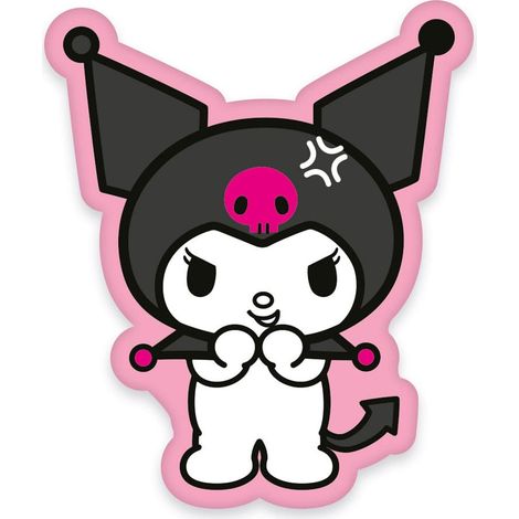 SANRIO OREILLER KUROMI SMILING 36 CM HERDING