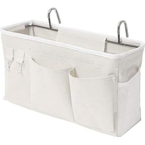 Sacs de rangement/organisateurs de chevet, organisateurs suspendus, adaptés aux lits superposés, aux lits d'hôpital, aux barrières de lit de dortoir, peuvent être utilisés pour ranger des objets tels