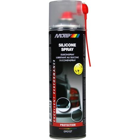 LUBRIFIANT AU SILICONE TRANSPARENT AEROSOL 500ML MOTIP (1/6)