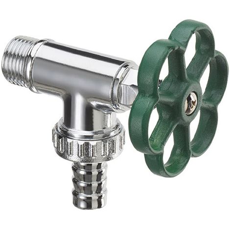 Rubinetto Laterale per Fontana da Giardino Stile Idrante Belfer RUB/014 Verde (1/2)