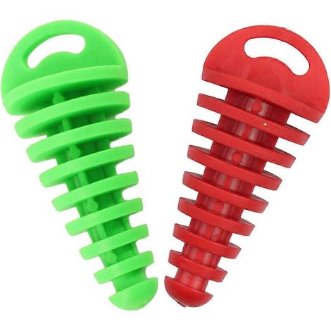 Bouchon de purge d'air pour silencieux d'échappement de moto, compatible avec Percompatiblemance, lot de 2, couleurs assorties (1/5)