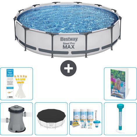 Bestway Bestway Steel Pro MAX Ronde - 366x76 cm - 7-pièces  S226 (1/5)