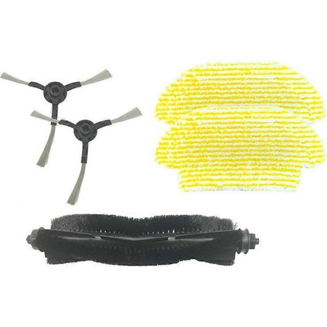 Brosse pour aspirateur Pour Karcher RCV3 Robot Aspirateur pièce détachée Aspirateur Main Roller Brosse Side Serpillière Cloth (1/5)