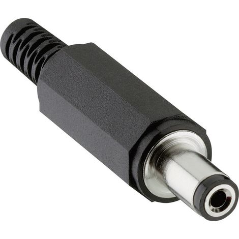 Lumberg 1633 02 Niedervolt-Steckverbinder Stecker, gerade 5.5 mm 2.1 mm 1 St.