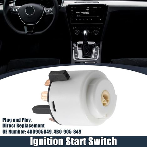 Ignition switch and ignition lock starter for Volkswagen Golf, Audi A4, and A6 cars 4B0905849 (1/4)