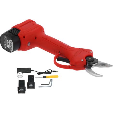 Sécateur électrique rechargeable sans fil pour branches d'arbres, outil de jardinage portable, prise UK 100-240V, coupe-branches à batterie (1/5)