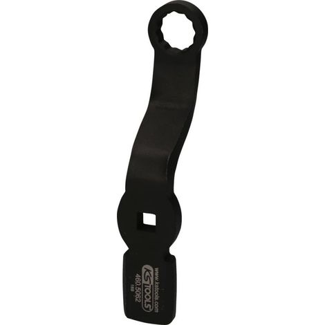 KS Tools 1/2" Schlag-Zwölfkant-Schlüssel mit 2 Schlagflächen, 24mm - 460.5062