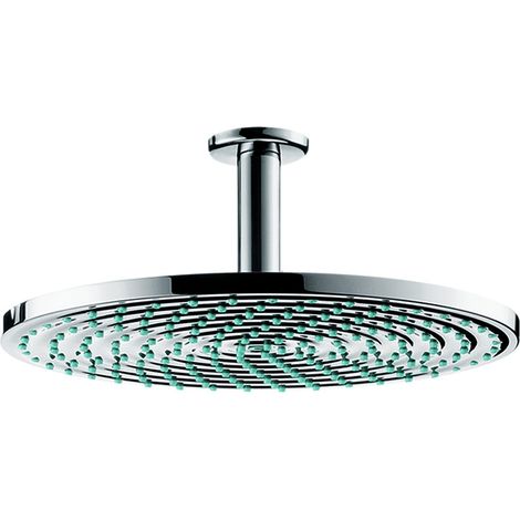 Hansgrohe Raindance - Soffione doccia S 300 Air a getto singolo, erogazione a soffitto 10 cm, cromato 27494000 (1/5)