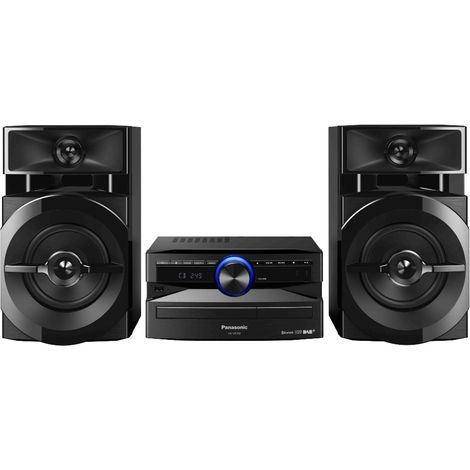 Minicadena negra de 300w con bluetooth. - SC-UX102E-K - panasonic - (1/3)