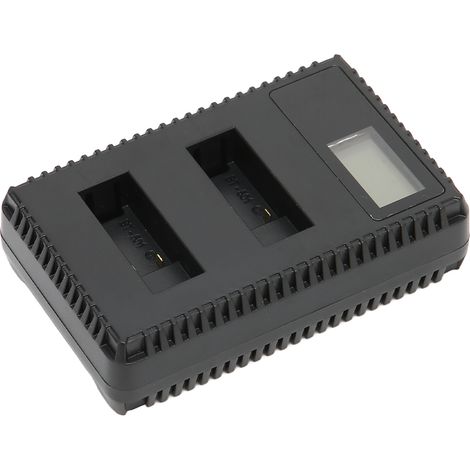 AHDBT-501 Dual-USB-Anschluss-Kamera-Akkuladegerät mit LCD-Bildschirm (1/5)