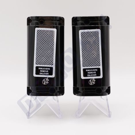 Photocellule infrarouge pour portails automatiques – Détection jusqu'à 30 m – Alimentation 12-24 V AC/DC – IP54 étanche – V2 Electronica (1/5)