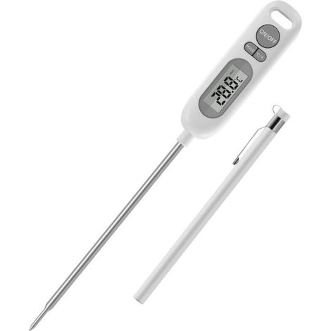 Digitales Küchenthermometer mit 145-mm-Sonde für Grillen, Backen, Fleisch und Zucker XXW (1/4)