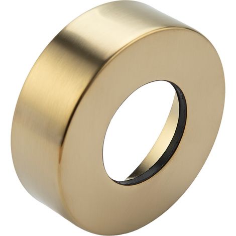 McAlpine Brushed Brass Wallflange for 42mm OD Pipe