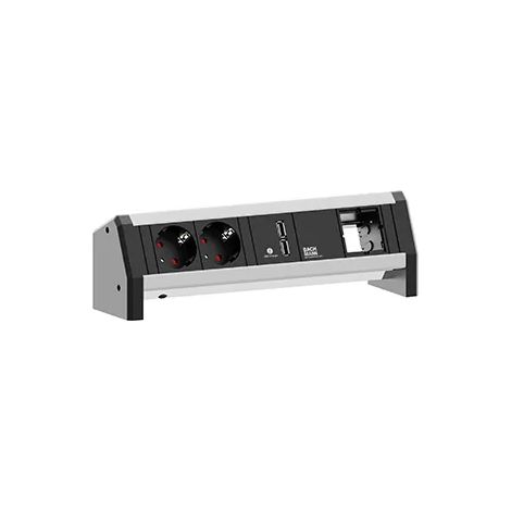 Bachmann DESK 2xCEE7/3 1xUSB Charger 1xCM GST18 902.0182 (1/2)