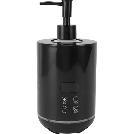 Chauffe-huile de massage à température réglable, chauffe-huile et lotion pour le corps avec éclairage d'ambiance, écran tactile et distributeur pour 2 flacons (prise européenne). (1/5)