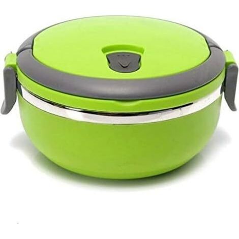 Boîtes à lunch rondes isothermes pour aliments. contenants thermiques. boîte à lunch chauffante. contenant de stockage des aliments anti-fuite (1/5)