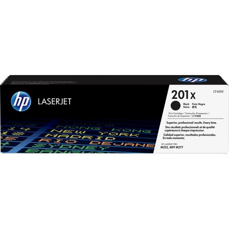 HP 201X High Yield Black Original LaserJet Toner Cartridge cartuccia toner 1 pz (1/4)