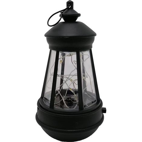 Lanterne Solaire LED Extérieure Étanche - Suspension ou Pose Libre pour Jardin Balcon Cour - 300 mAh - 2 V - 1 Pièce (1/5)