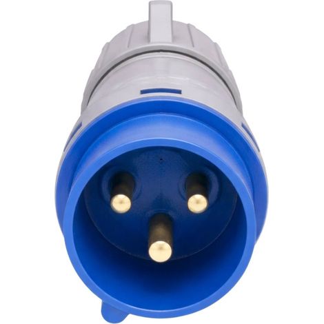 Ecova 30503 spina industriale 32a 230v 2p+t ip44 resistente per uso professionale (1/5)