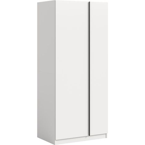 Oakland armoire de rangement 2 portes blanches. (1/5)
