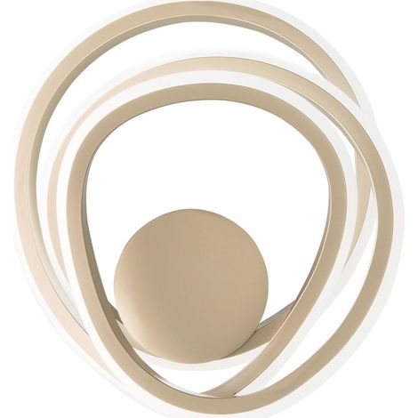 Applique murale LED en métal design moderne Golden (1/2)