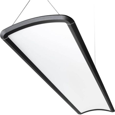 [NEUWERTIG] Sylvania Concord Curve Lyte 4.000 K Ugr 22 Zwart Pendellampe Lampe Pendelleuchte B-Ware
