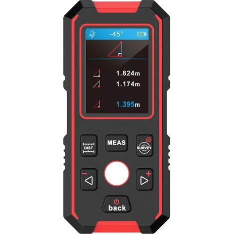 Scanner de murs, Détection de métaux, Mesure laser (1/2)