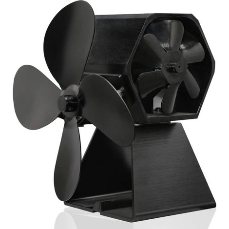 Ventilateur de cheminée, cheminée thermodynamique, ventilateur de poêle, radiateur double, accessoires pour cheminées et poêles