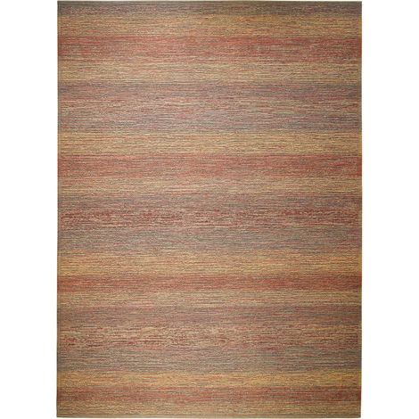 SAINT-TROPEZ - Tapis extérieur-intérieur motifs lignes jaune 200x290 (1/5)