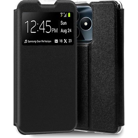 Funda COOL Flip Cover para Realme C53 Liso Negro