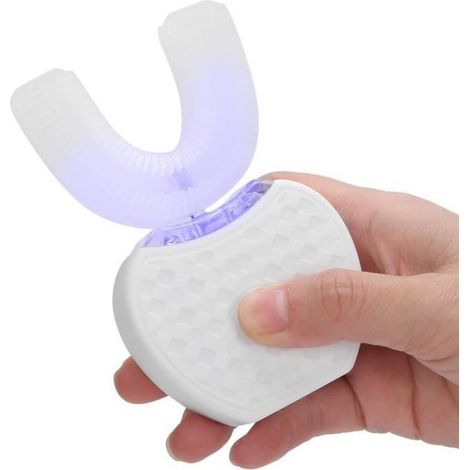 Brosse à dents électrique - - Type U - Ultrasons - Charge sans fil - 3 modes de brossage (1/4)