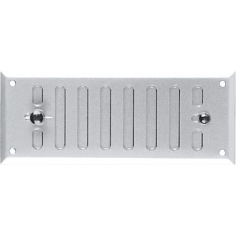 Grille d'aération plates - grilles métalliques réglables 130 x 168 mm (1/3)