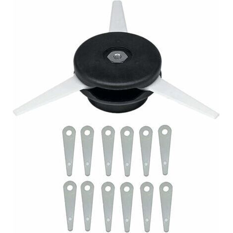 Tête de débroussailleuse compatible STIHL POLYCUT 6-3 – 1 tête de coupe et 12 lames en nylon – Coupe efficace pour grandes surfaces (1/5)