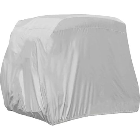 Housse de chariot de golf imperméable 170T pour 2 passagers, protection contre les UV, la pluie, la neige, la poussière, coupe-vent, convient pour Honda pour ezgo, 280 x 120 x 168 cm (1/5)