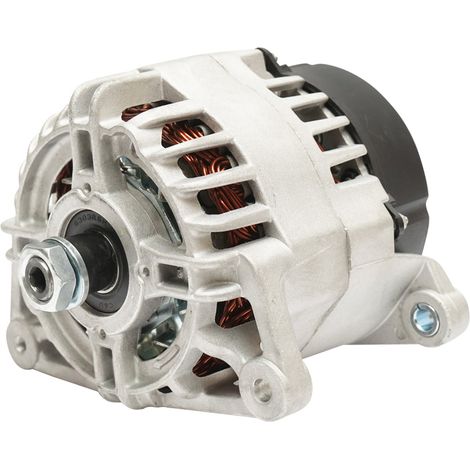 Alternatore 12V, 65A per motori Fiat, JCB, Caterpillar, Perkins codice OEM 101210-1010, 101210-1011, DAN1072, 185046500, 185046501, U85046501, U85046501R, 11662789, 332F7240, 71440394, 71440478, 74512 (1/4)