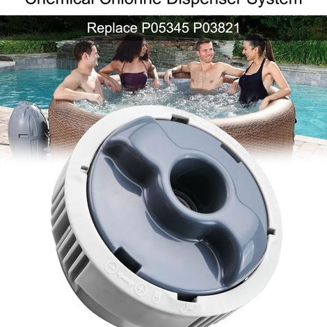 Distributeur de chlore chimique Bestway P05345 P03821 Pièce de rechange pour système vortex